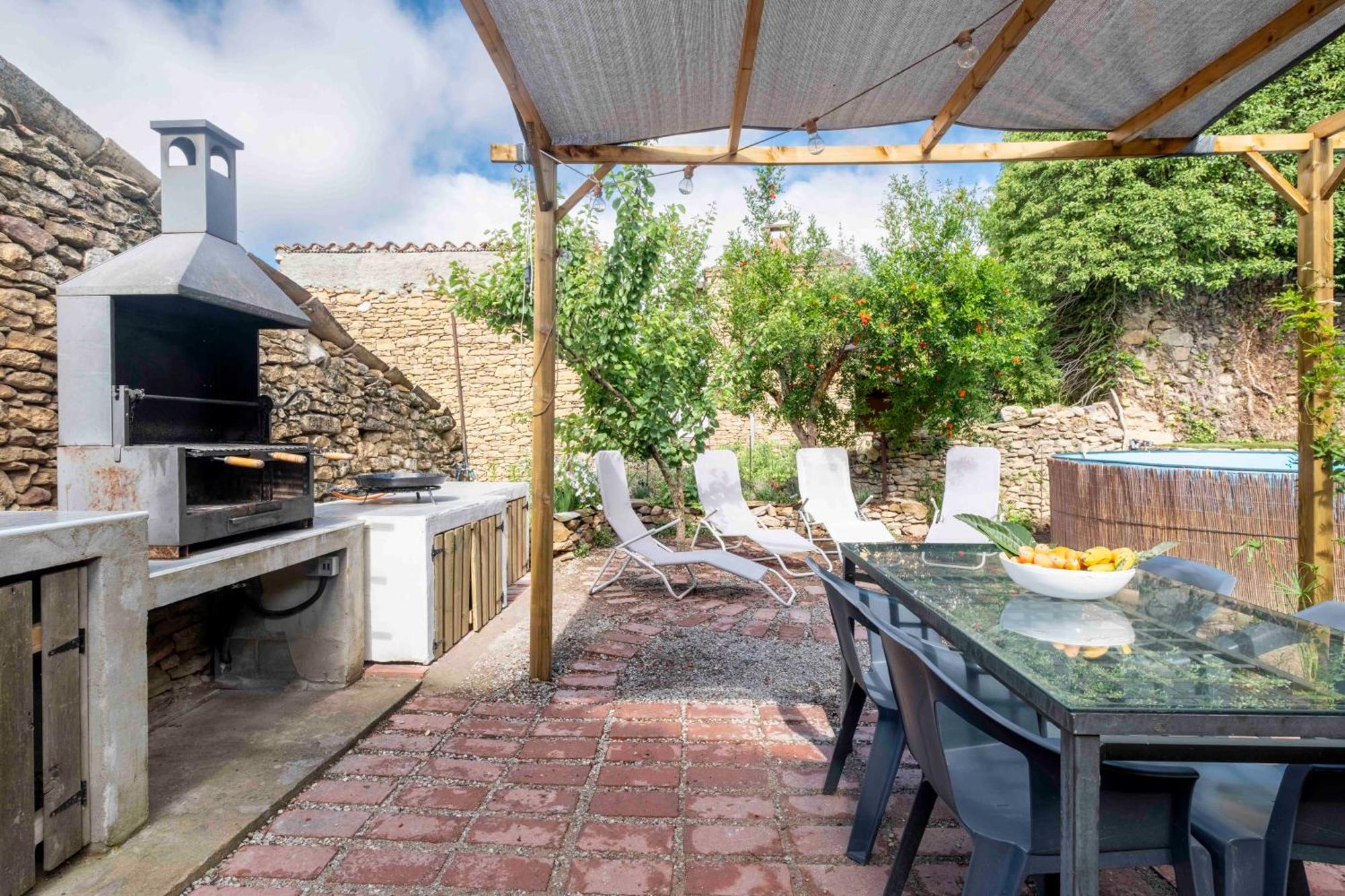 Вилла Casa Acollidora I Familiar Amb Jardi I Barbacoa Ажер Экстерьер фото