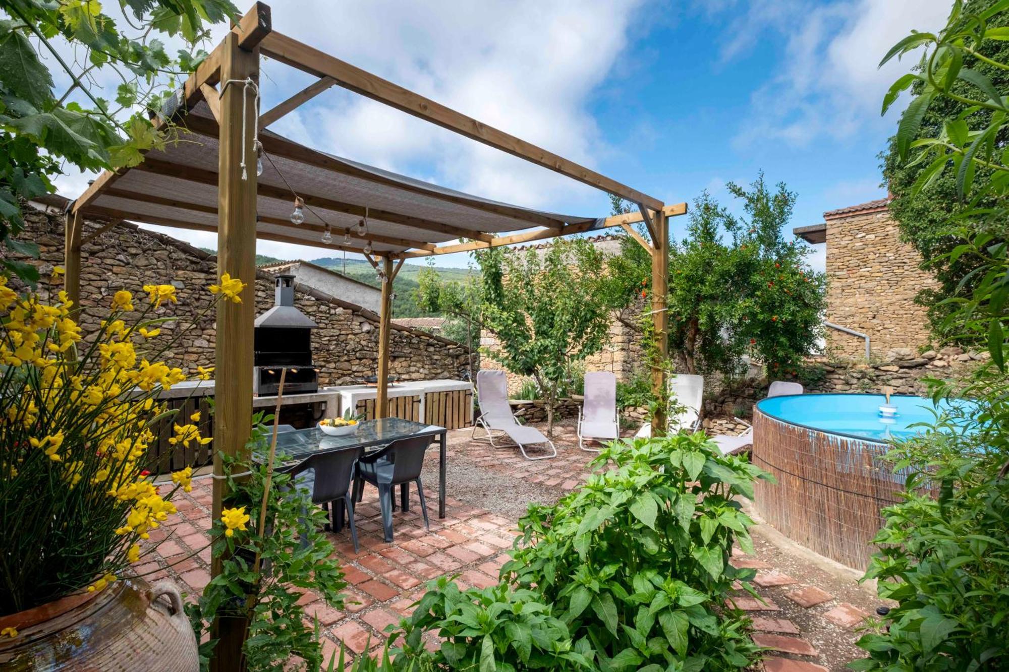 Вилла Casa Acollidora I Familiar Amb Jardi I Barbacoa Ажер Экстерьер фото