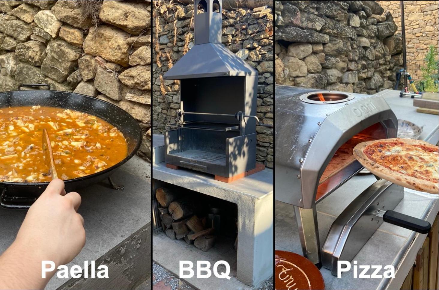 Вилла Casa Acollidora I Familiar Amb Jardi I Barbacoa Ажер Экстерьер фото